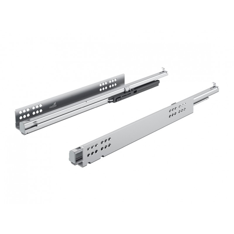 Направляющая полного выдвижения Hettich Quadro V6 Silent System L=350, левая, ДСП 18 мм (9.225.675)
