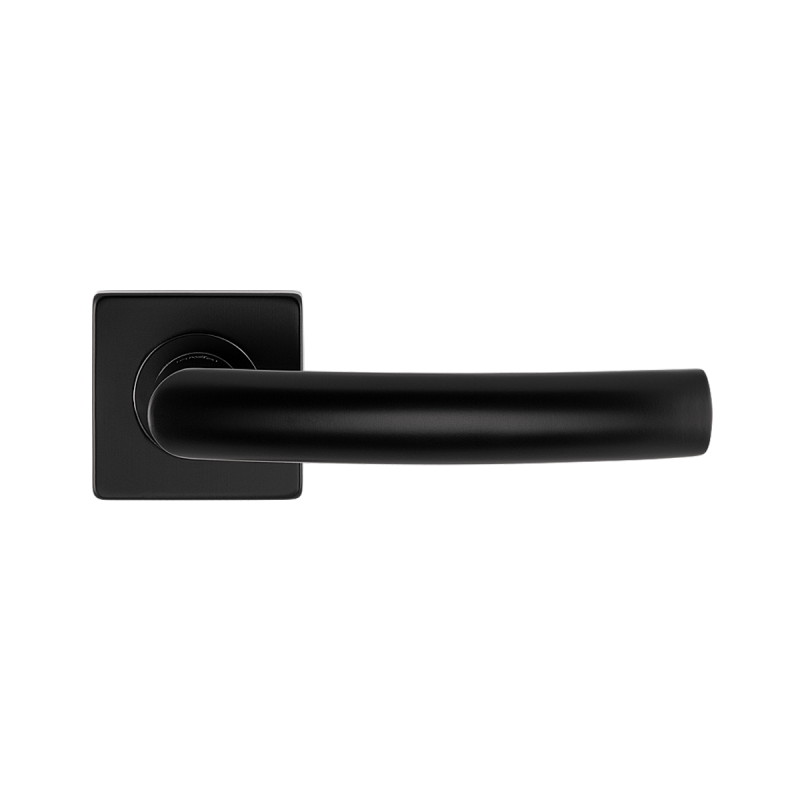 Ручка для дверей S-1101 BLACK МВМ на розетці arco