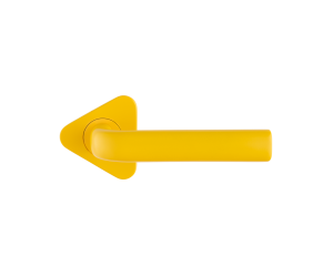 Ручка для дверей S-1105 YELLOW МВМ на розетці arrow