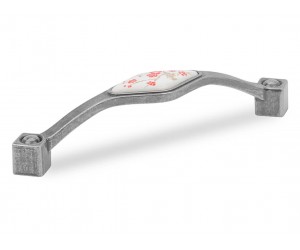 Ручка скоба Virno Azure 102/128 WTC A21 античное серебро