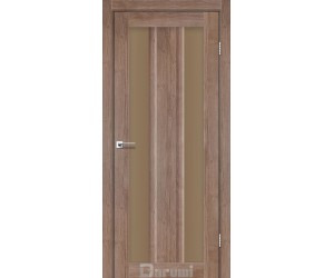 Двері міжкімнатні Selesta горіх бургун сатин бронза Darumi