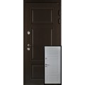 Вхідні Двері Белфаст Тріо Vinorit 2 кольори RAL 8019 Портала