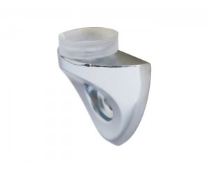 Кріплення для скляної полиці з присоскою GIFF Hawk хром