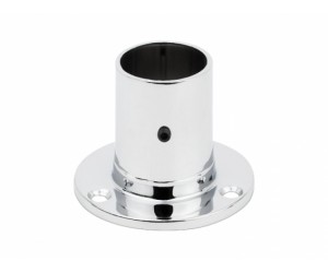 R-11M Кріплення труби d=25 високе (алюміній) GIFF фланець хром