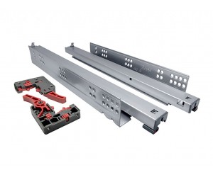 Напрямна прихованого монтажу повного висування з доводчиком SYNCHRO-3D (16-19 мм) LinkenSystem L=500 (31499)