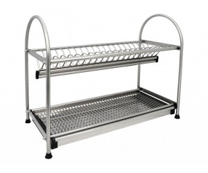 Посудосушарка настільна дворівнева GIFF L=560 нержавіюча сталь