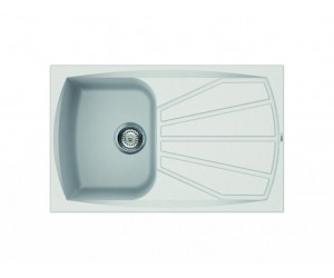 Мийка штучний камінь Elleci 790x500 Living 300 Bianco Titano G68