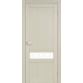 Двері CL-06 білий сатин Korfad