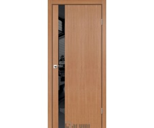 Двері міжкімнатні Plato Line PTL-04 дуб натуральний BLK Darumi