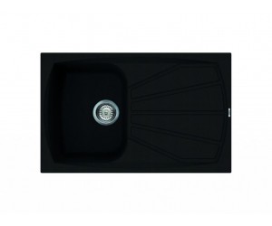 Мийка штучний камінь Elleci 790x500 Living 300 Full Black G40