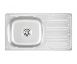 Мийка нержавіюча сталь Interline 760х420 Vega SLIM MICRODECOR