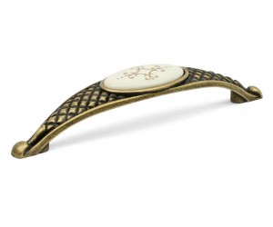 Ручка скоба Virno Azure 100/128 MLC A18 бронза