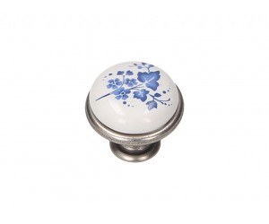 Ручка кнопку Gamet GP19-GA011-WHT-16 патинований нікель
