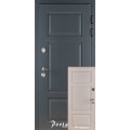 Вхідні Двері Белфаст Тріо Vinorit 2 кольори RAL 7016 Портала