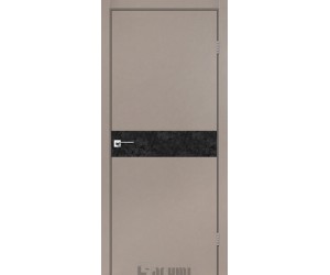 Двері міжкімнатні Plato Line PTL-01 сірий краст Darumi