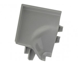 Кут до плінтуса Rehau 118 90* 98170 Олов'яно-сірий-внутрішній