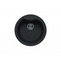 Мийка штучний камінь Elleci d485 Ego Round Full Black G40