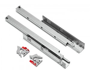 Напрямна прихованого монтажу повного висування з доводчиком WP Clip HAFELE (19 мм) L=300 (433.10.532)