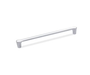 Ручка скоба Gamet UU15-0224-G008-E40 білий/матовий хром