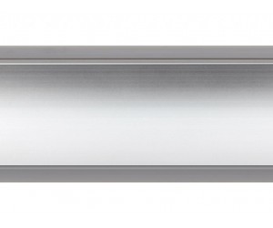 Плінтус кухонний Linken System трикутний алюміній гладкий (увігнутий) H=30 L=4000 мм