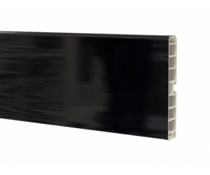 Планка цокольна Volpato L=4000 H=100 чорний глянець