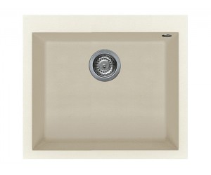 Мийка штучний камінь Elleci 570x500 Quadra 105 Bianco Antico G62