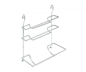 Полиця до рейлінгу d=16 для паперу та фольги GIFF хром