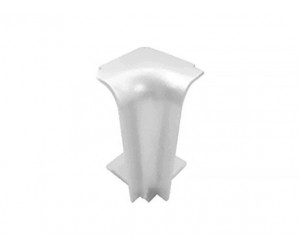 Кут до кухонного плінтуса Linken System МІНІ алюм. внутрішній високий