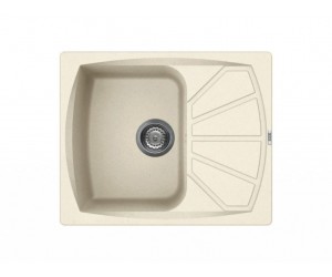 Мийка штучний камінь Elleci 610x500 Living 125 Bianco Antico G62